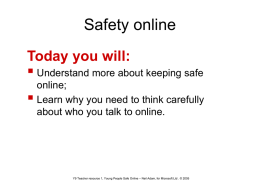 Safety online