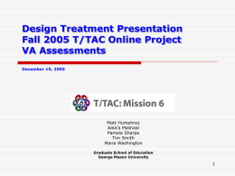 Performance Analysis T/TAC Online Project