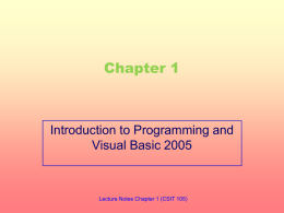Starting Out With Visual Basic .Net 3rd Edition