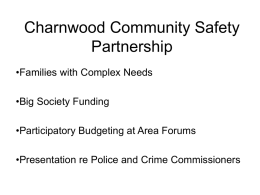 Charnwood Community Safety Partnership
