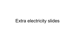 Extra electricity slides