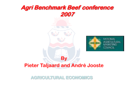 Agri Benchmark Beef Conference