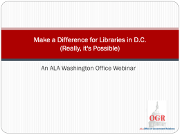 Make a Difference slide deck