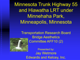 Minnesota Trunk Highway 55 and Hiawatha LRT under