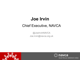 Joe Irvin - Voluntary Norfolk
