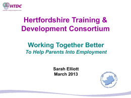 Hertfordshire Training & Development Consortium