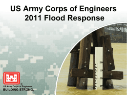 US Army Corps of Engineers Disaster Response Missions