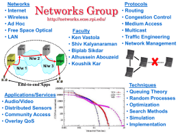 RPI ECSE Networks Group