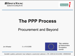 The PPP Process - Procurement and BeyondPPT