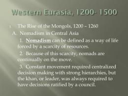Western Eurasia, 1200