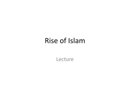 Rise of Islam - Don Dickinson