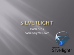 Silverlight - Arvutiteaduse instituut