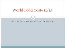 PPT UNIT 5-world_food_cost