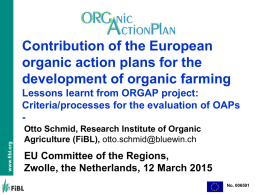5. Otto Schmid_EU-DG-Regions_ActionPlan_OSchmid_12March 2015