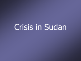 Darfur-Crisis in Sudan PowerPoint_0
