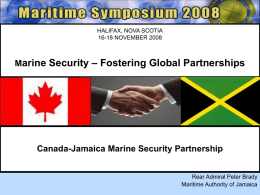 Canada-Jamaica Marine Security Partnership Project