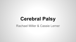 Cerebral Palsy - Baker High School