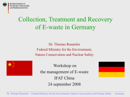 Revision of the Waste Framework Directive