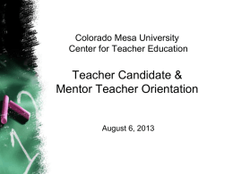 You Could be one of them! - Colorado Mesa University