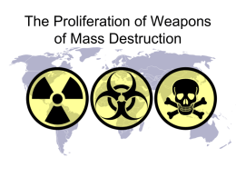 Weapons of Mass Desctruction