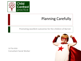 Supervising Effectively - Child Centred Practice