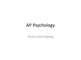 AP Psychology - Coshocton High School