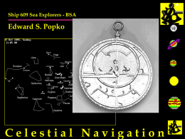What is Celestial Navigation?