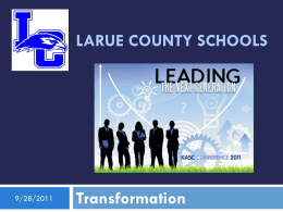 LaRue county schools - WELCOME TO KASC.NET
