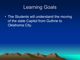 Governor Charles N. Haskell - Guthrie Public Schools