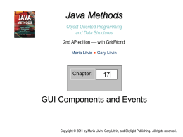 Java Methods 2nd AP edition