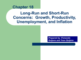 Long-Run and Short-Run Concerns: Growth, Productivity