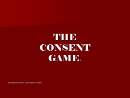 The Consent Game - Binghamton University