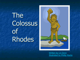 The Colossus of Rhodes (7 wonders)
