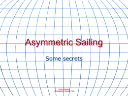 Asymmetric Sailing - Llandegfedd Sailing Club