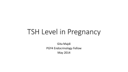 What Is Normal TSH In Pregnancy?