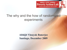 Improving Anti-Poverty Policies: The role of Creative