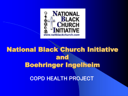 National Black Church Initiative and Boehringer Ingelheim