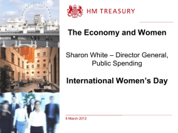 The Economy and Women