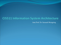 Introduction to Information System