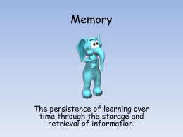 Memory - Weebly