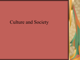 The Meaning of Culture: