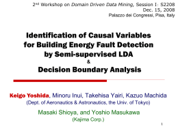 Identification of Causal Variables for Building Energy