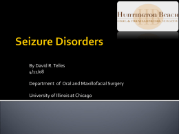 Seizure Disorders - Huntington Beach Oral and