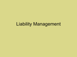 Liability Management - HKUST HomePage Search
