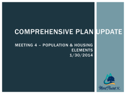 Comprehensive Plan Update