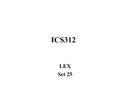ICS312 Lecture1