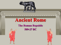 Ancient Rome - King High School