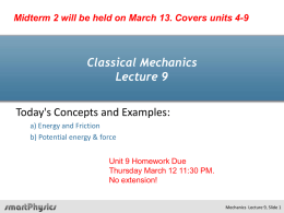 Physics 211 - University of Utah