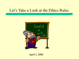 Ethics Orientation - Purdue University