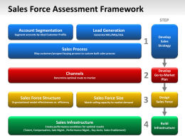 Sales Force Assessment Framework